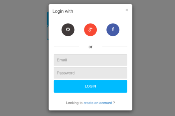 Ponad 21 najlepszych darmowych szablonów Bootstrap dla stron logowania 10 Login Register Modal by Creative Tim