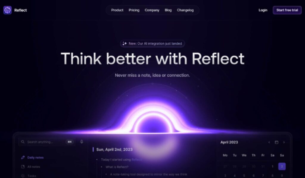 2024 年 15+ 个最佳网站设计灵感 20 Reflect