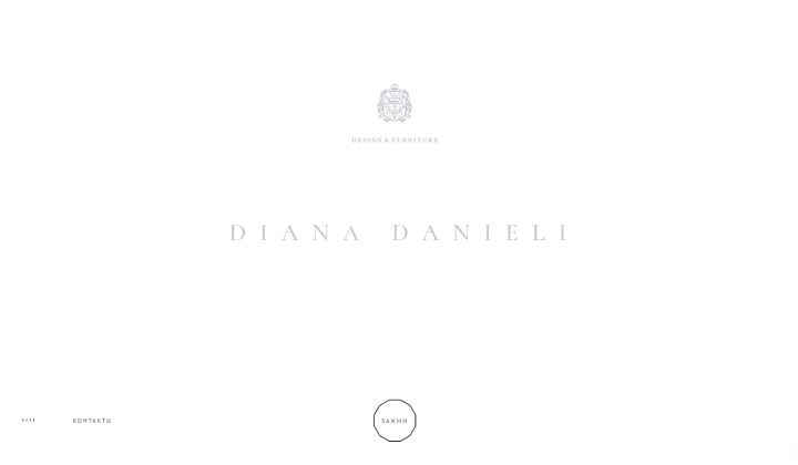 2024 年 15+ 个最佳网站设计灵感 5 Diana Danieli