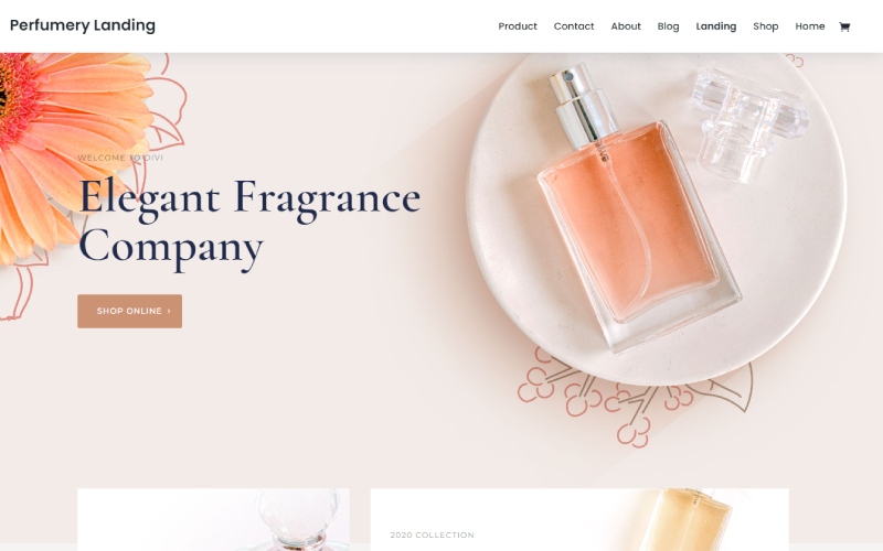 Los 15 mejores temas y plantillas de sitios web de perfumes para WordPress 2 scrnli 2 1 2024 2 03 15 PM