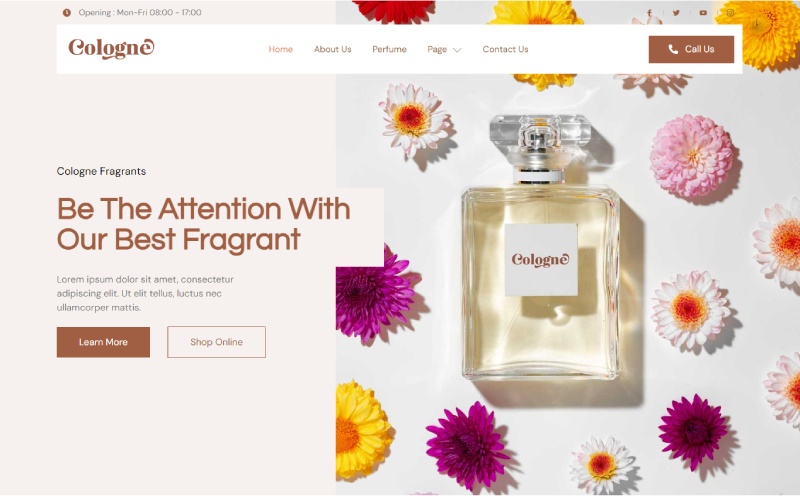 Los 15 mejores temas y plantillas de sitios web de perfumes para WordPress 12 scrnli 2 1 2024 5 16 37 PM