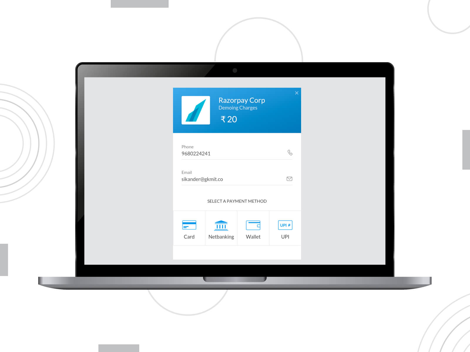 Razorpay - jedna z najlepszych wtyczek do przekazywania darowizn na WordPress.