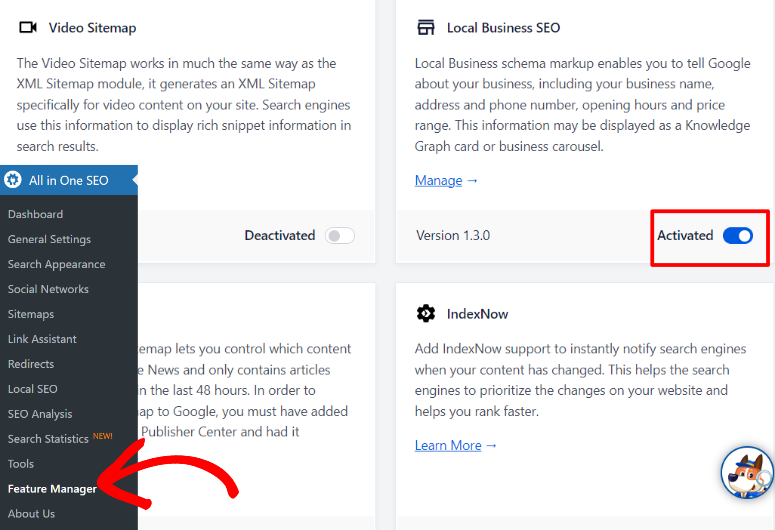 aioseo-activating-local-seo - IsItWP - 免费 WordPress 主题检测器 aioseo activating local seo