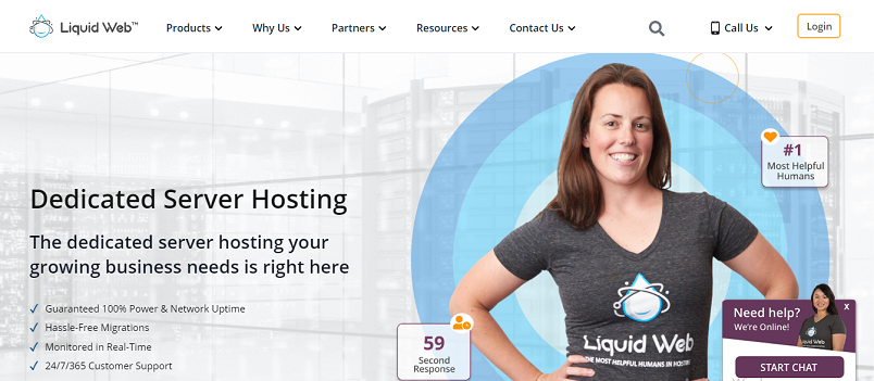 LiquidWeb WordPress Hosting dedicato