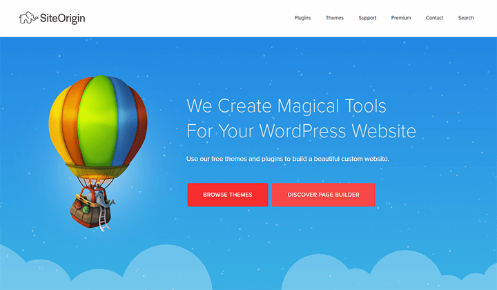 6+ melhores alternativas Elementor para construir um site WordPress 5 siteorigin 21