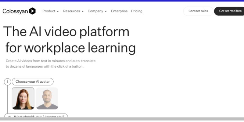8+ Alat Pembuat Video AI Gratis Terbaik di tahun 2024 9 Colossyan Creator AI Video Generator