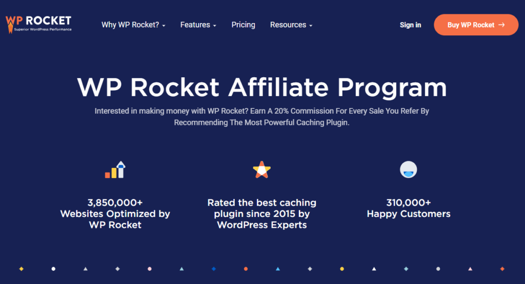 โปรแกรมพันธมิตร wp rocket - โปรแกรมพันธมิตร WordPress