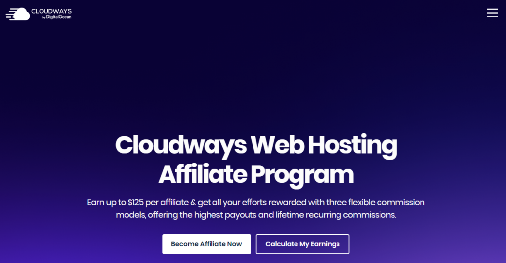 Program de afiliere Cloudways