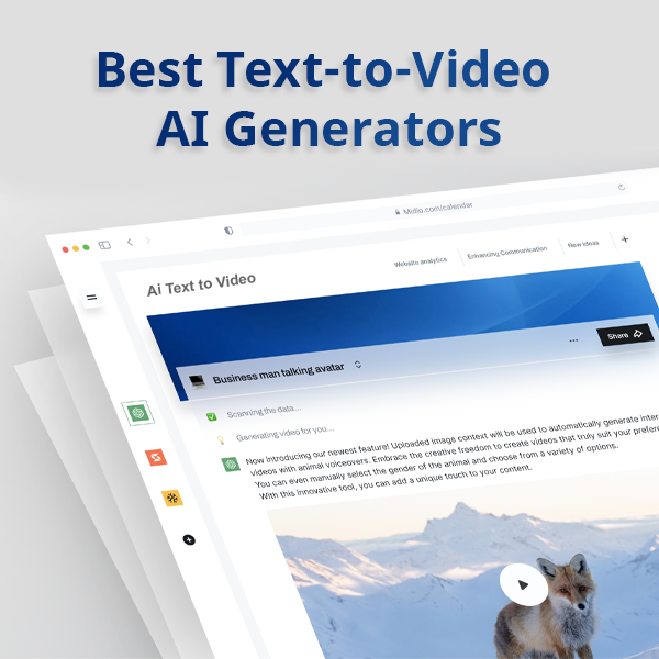 6+ 個用於創建引人入勝的視頻的最佳文本到視頻 AI 生成器 1 Text-to-Video AI Generators