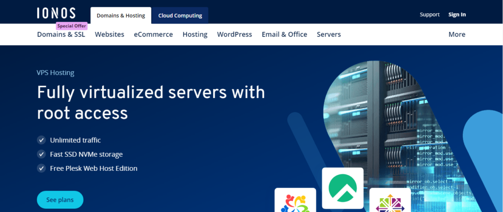 IONOS VPS-Hosting