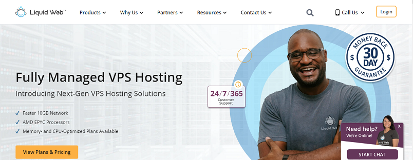 Hosting VPS WordPress di LiquidWeb