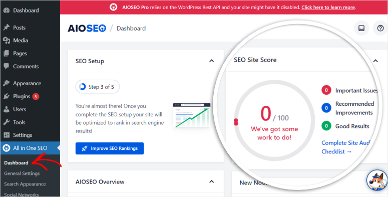 aioseo-dashboard - IsItWP - Ücretsiz WordPress Tema Dedektörü aioseo dashboard
