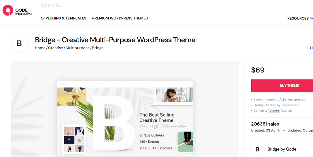 15+ beste WordPress-Themes für Blogs, E-Commerce und Unternehmen 17 Bridge