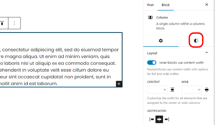 13 najlepszych funkcji dostępnych w WordPress 6.5 ze zrzutami ekranu 5 Style Drop Shadow