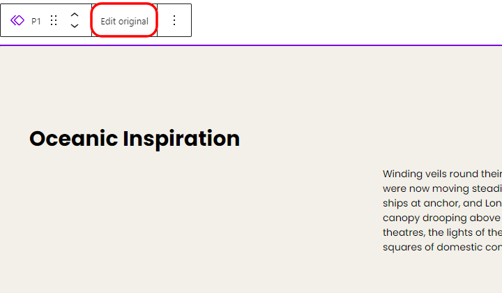 13 najlepszych funkcji dostępnych w WordPress 6.5 ze zrzutami ekranu 12 Synced Post