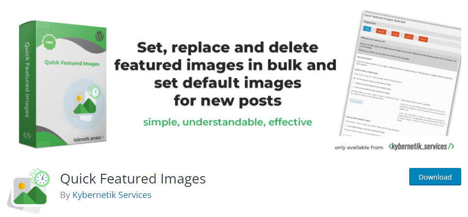 imagens em destaque rápido - corrija o erro de imagem em destaque do WordPress que não carrega
