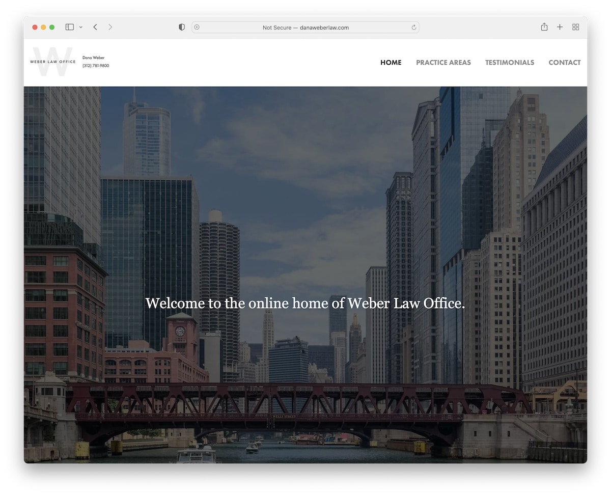 Dana Weber Law-Website