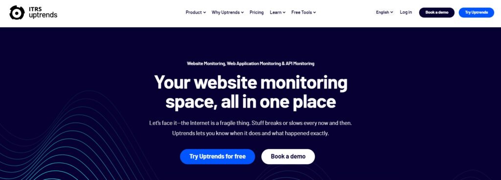 herramientas de monitoreo del tiempo de actividad del sitio web uptrends