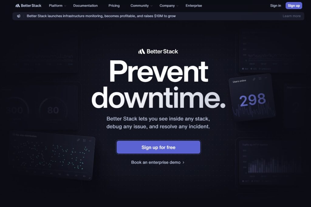 Mejores herramientas de monitoreo del tiempo de actividad del sitio web.