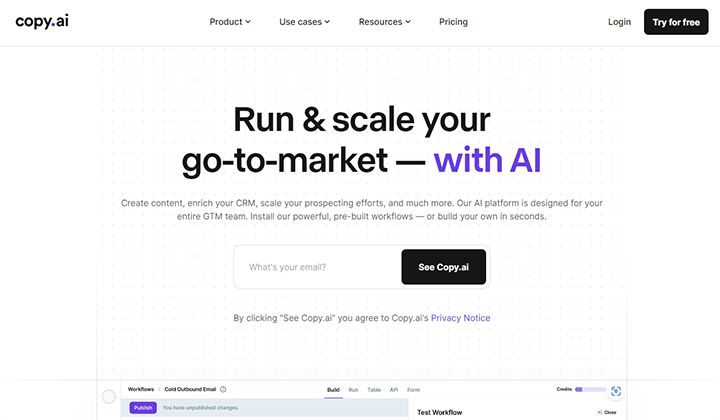 Las 9 mejores alternativas gratuitas de ChatGPT para satisfacer sus necesidades específicas 6 copy ai 51