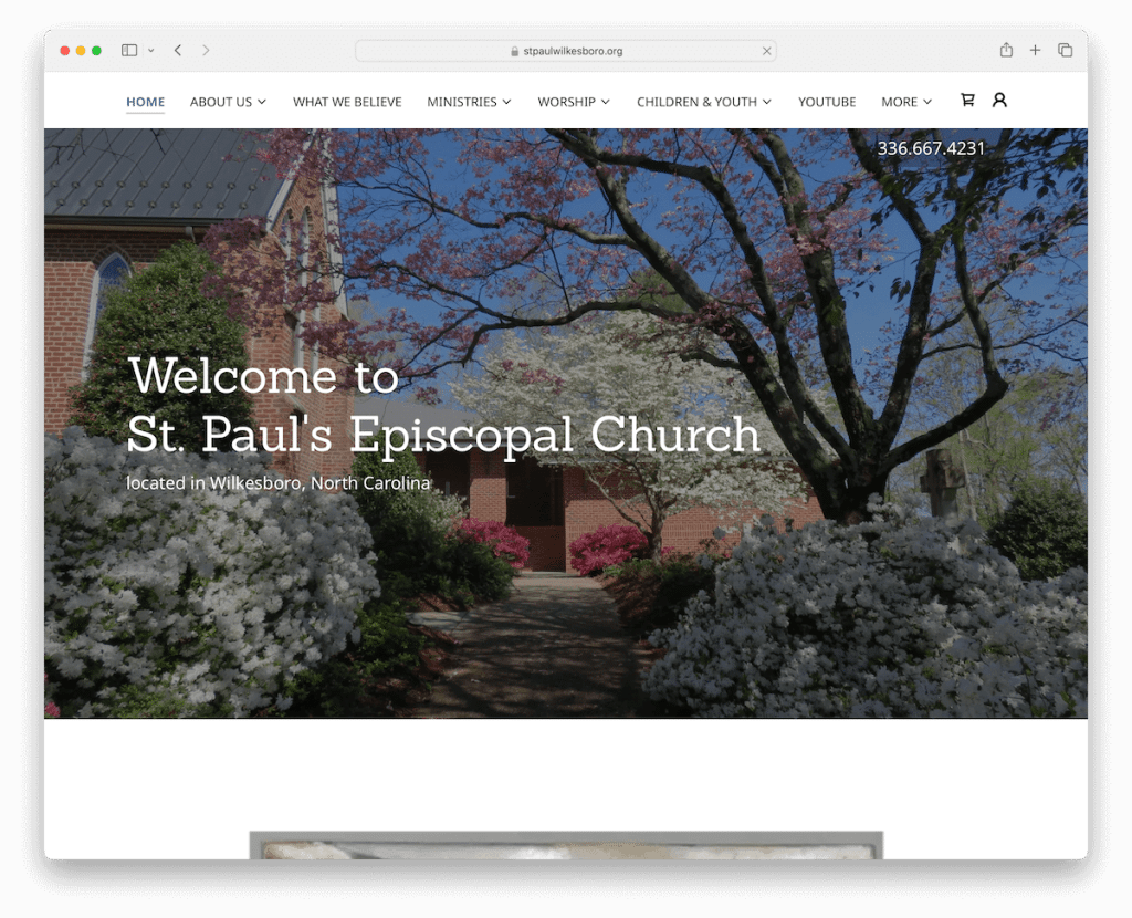 kościół episkopalny św. Pawła