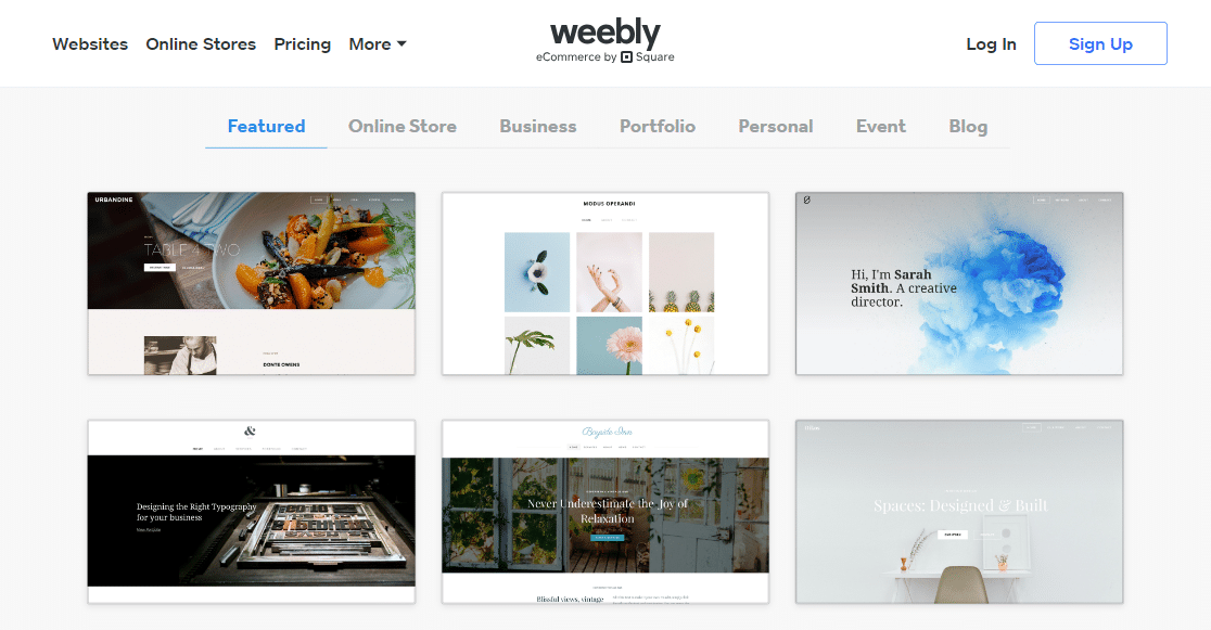 weebly themes