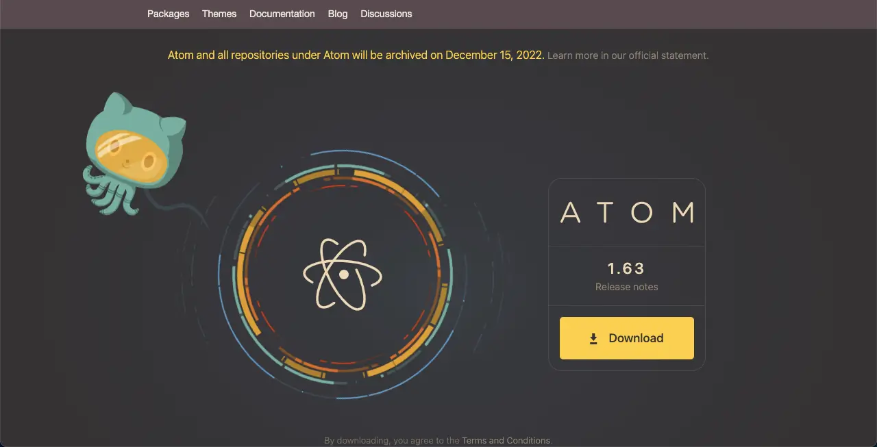 Más de 12 mejores editores de código para desarrollo web (gratuitos y premium) 4 Atom Code Editor