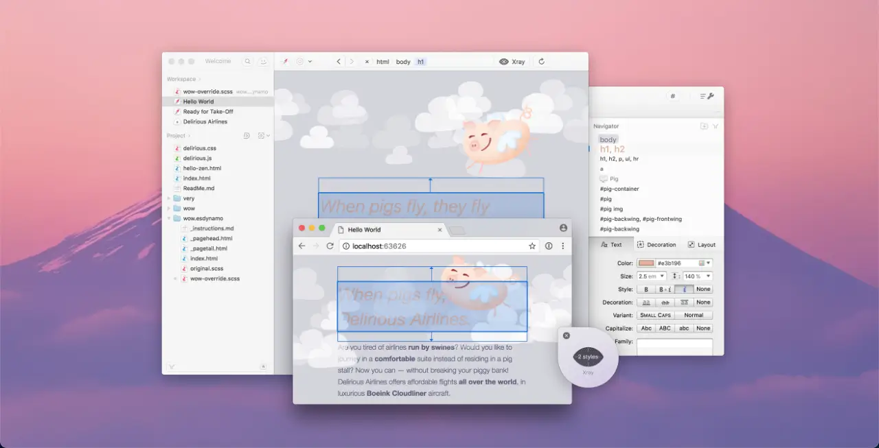 Más de 12 mejores editores de código para desarrollo web (gratuitos y premium) 11 Espresso code editor