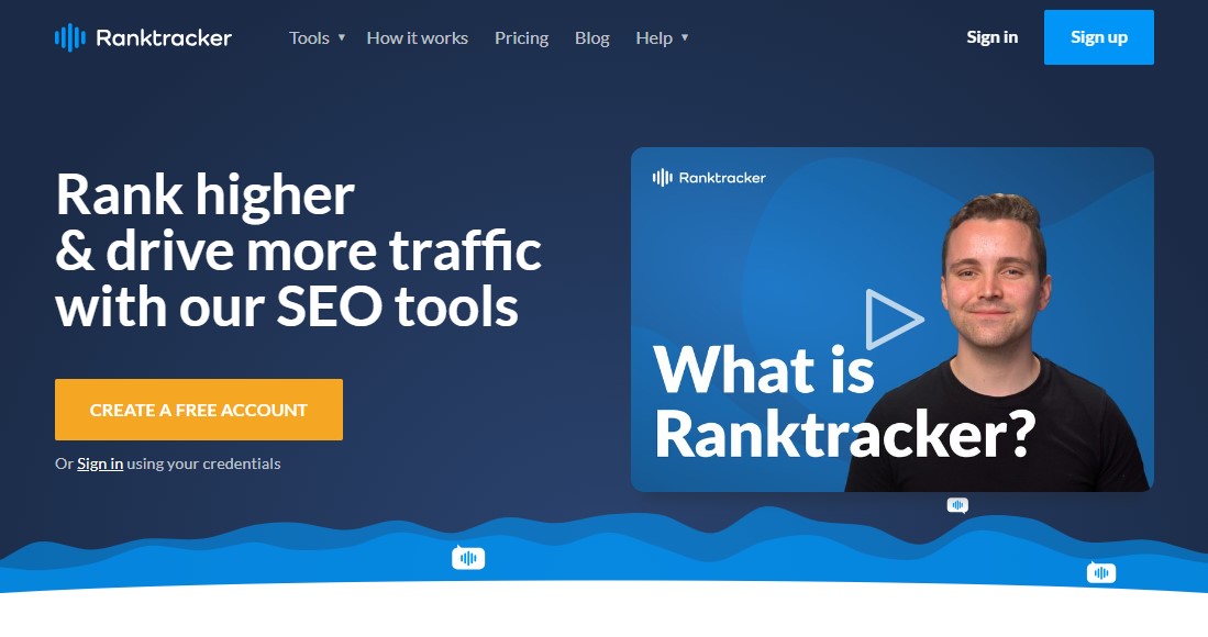 Ranktracker: 手頃な価格の SEO ツール