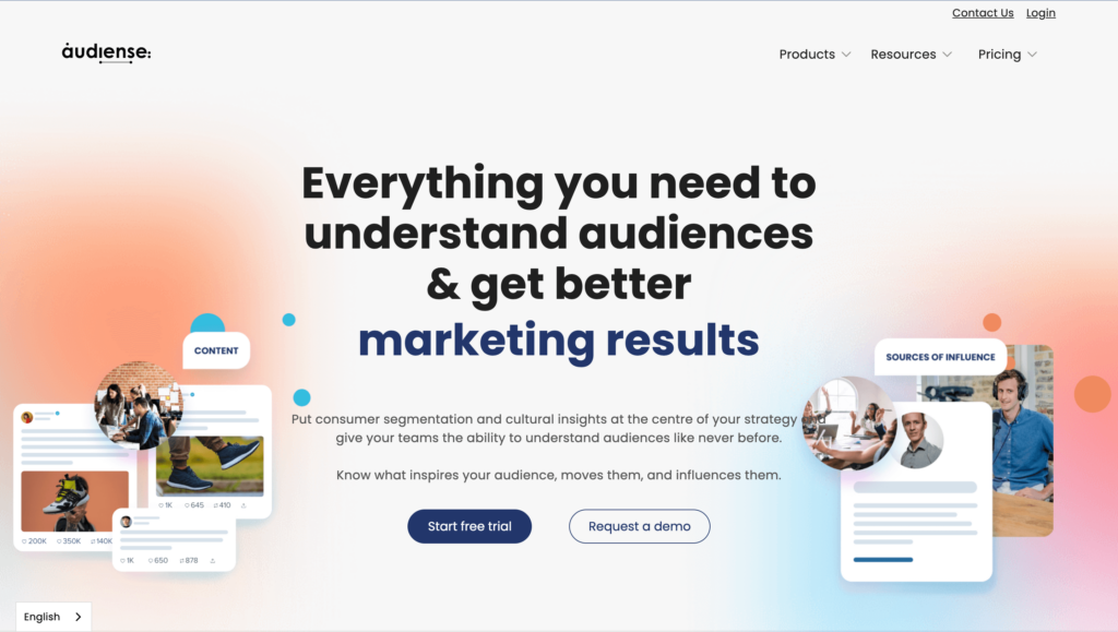 Audiense – Kostenloses Influencer-Marketing-Tool