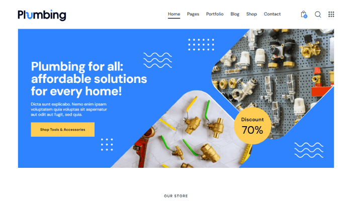 12 migliori strumenti Acquista temi e modelli WordPress 2024 10 New Project 5