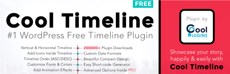 WordPress ウェブサイト向けの 7 つ以上の無料タイムライン プラグイン 1 New Project 11