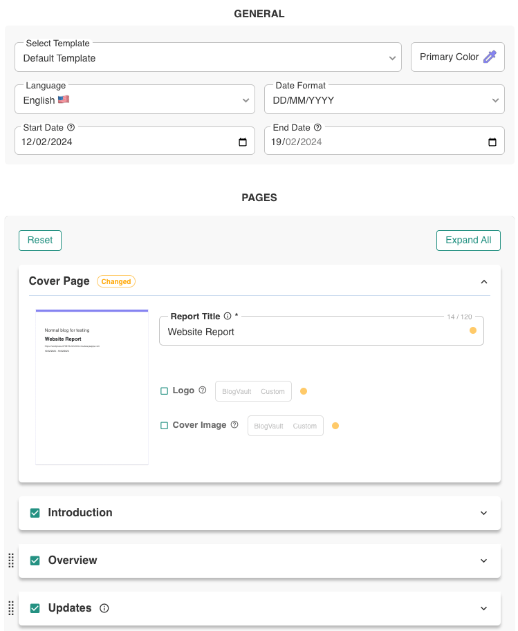 WP Remote 中的报告