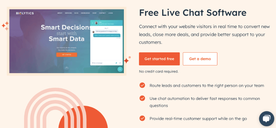 Chat HubSpot