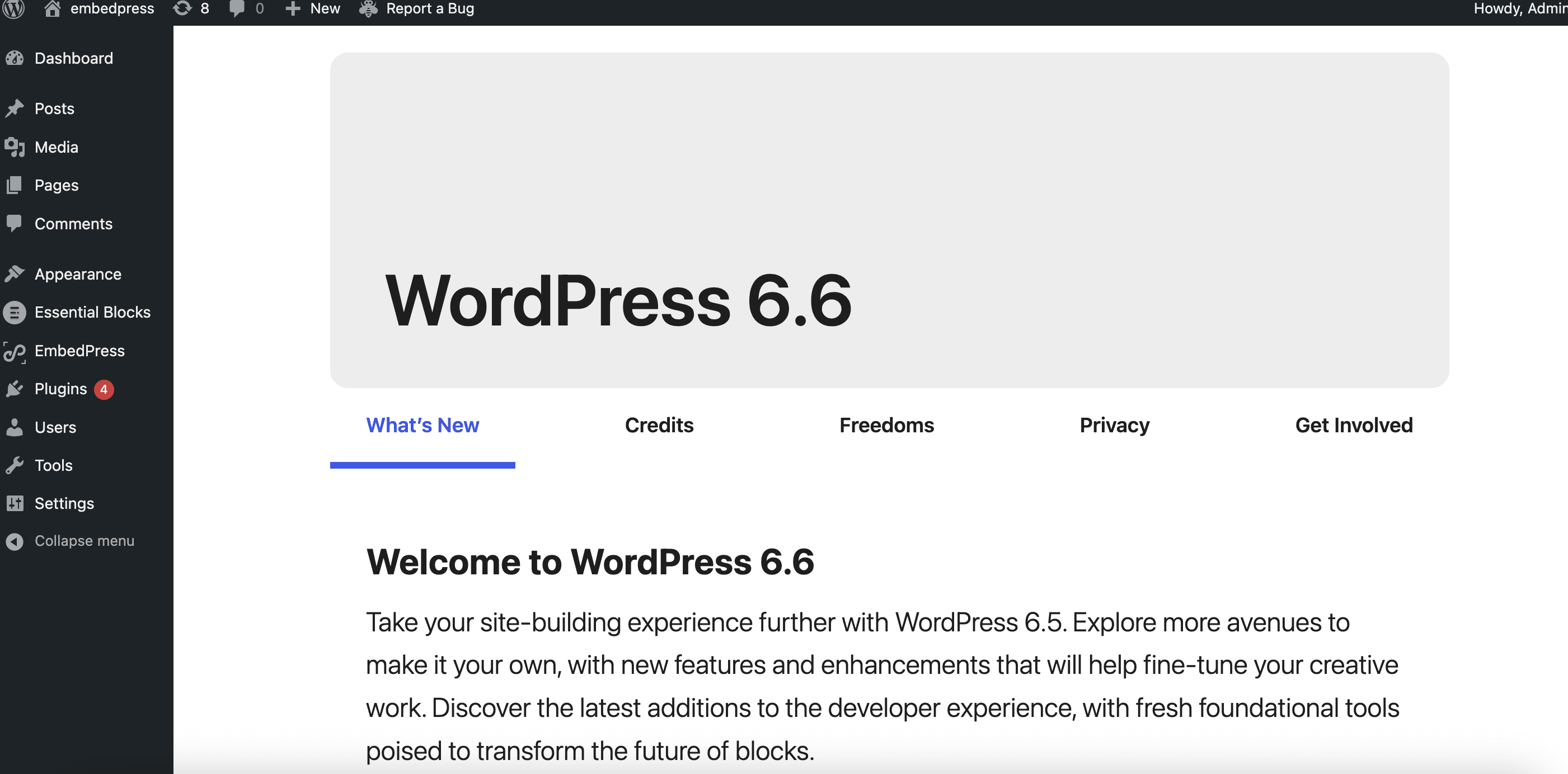 ผู้ทดสอบเบต้า WordPress WordPress beta tester