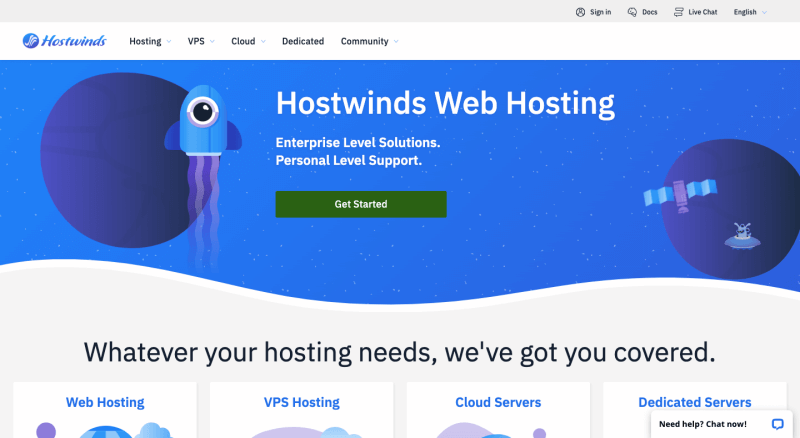 موازنة تحميل hostwinds