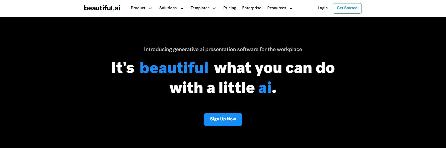 PowerPoint 替代品 beautiful.ai