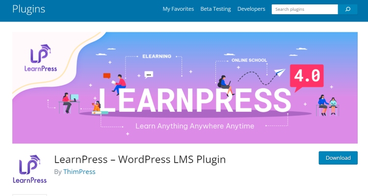 2024 年教育ウェブサイト向け 9 ベスト WordPress プラグイン 1 LearnPress