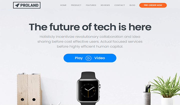 9 个最佳单一产品 WordPress 主题和模板 3 proland 132
