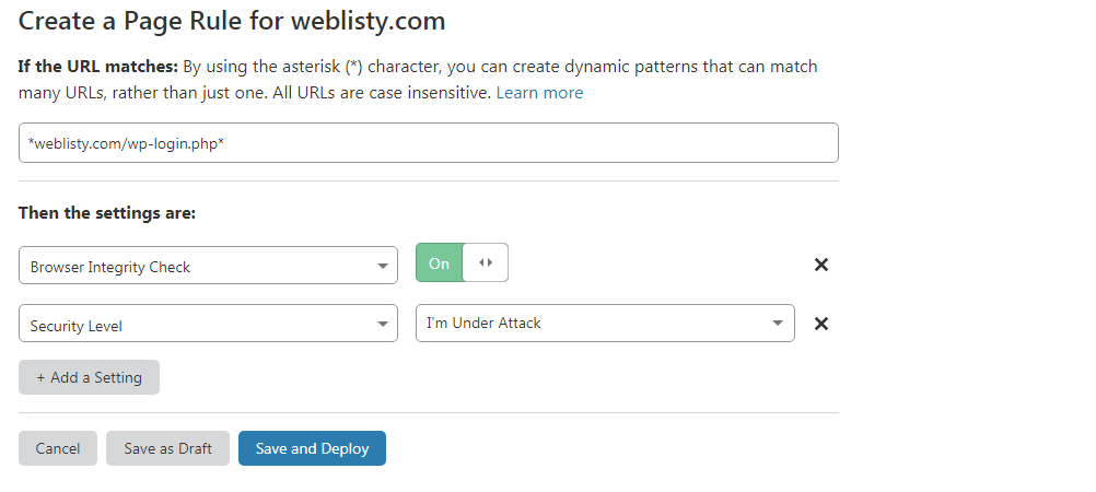 Como definir as configurações do Cloudflare no WordPress? 18 cloudflare wp login How to Setup Cloudflare Settings on WordPress?