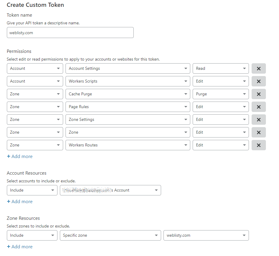 Como definir as configurações do Cloudflare no WordPress? 21 cloudflare wordpress token How to Setup Cloudflare Settings on WordPress?