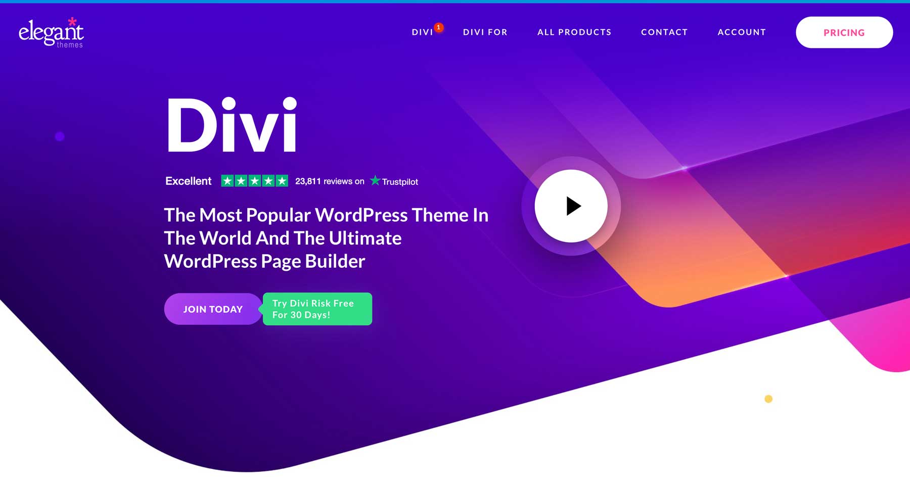 Divi 최고의 AI 랜딩 페이지 빌더