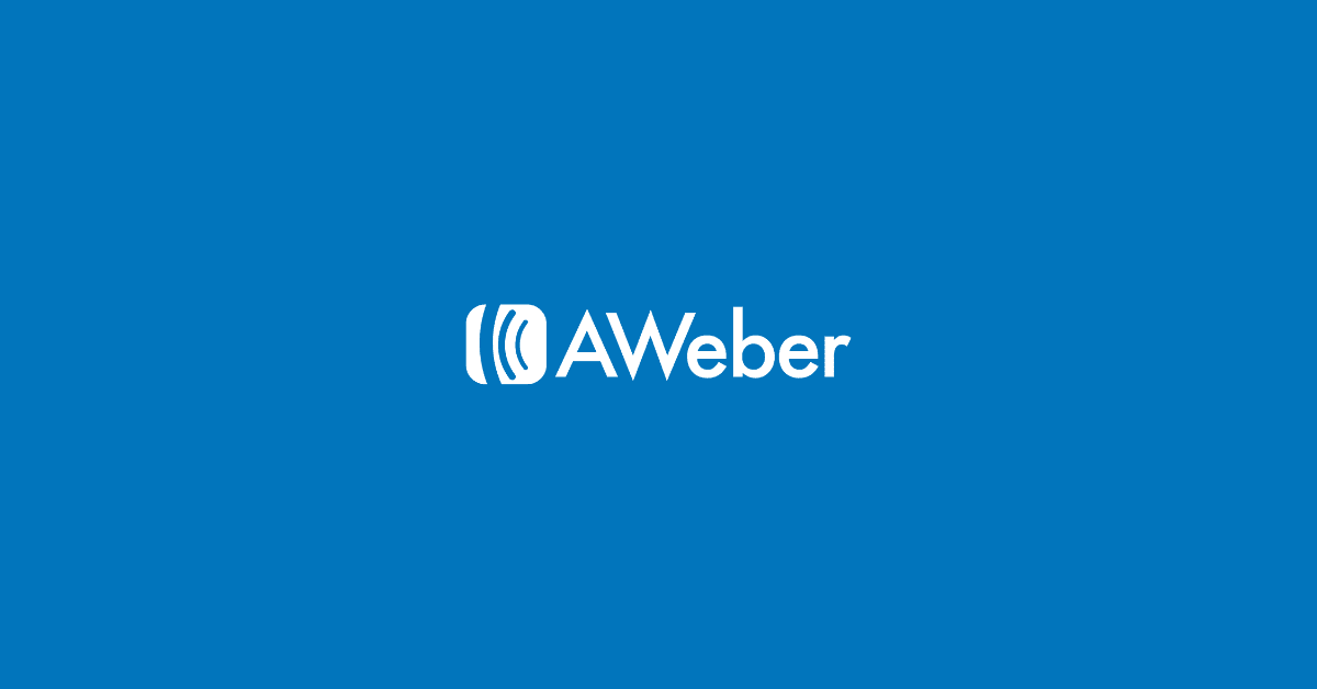 Marca del logotipo de AWeber