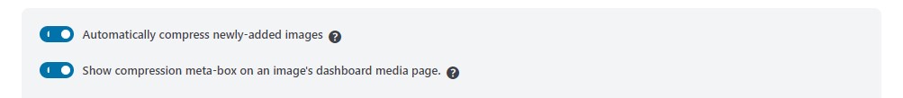 Funcția de compresie automată a imaginii Wp Optimize