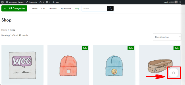 Cum să adăugați un coș plutitor pe site-ul dvs. WooCommerce (Ghid pentru începători) 2024 4 New Project 47