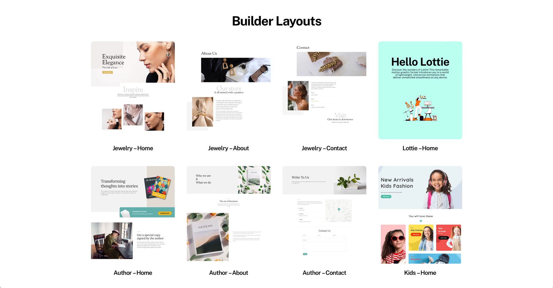 Ultra-Builder-Layouts