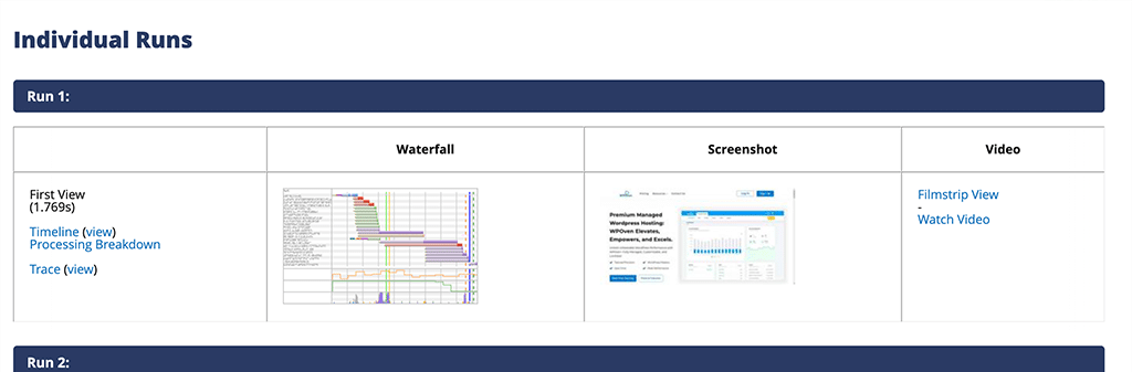 WebpageTest: Web サイトの速度とパフォーマンスを分析する 8 Waterfall charts