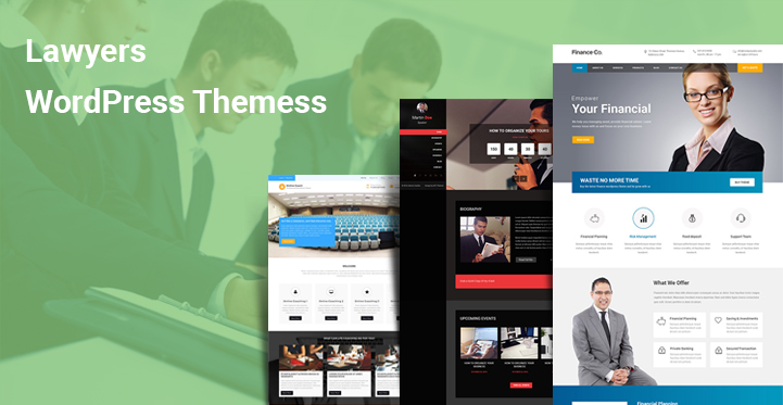 Thèmes WordPress pour les avocats