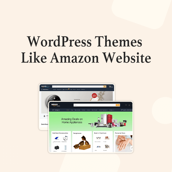 7 个最佳 WordPress 主题,例如亚马逊网站 1 Website design like Amazon