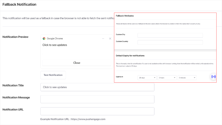 Pushengage-fallback-notification - IsItWP - 免费 WordPress 主题检测器 pushengage fallback notification